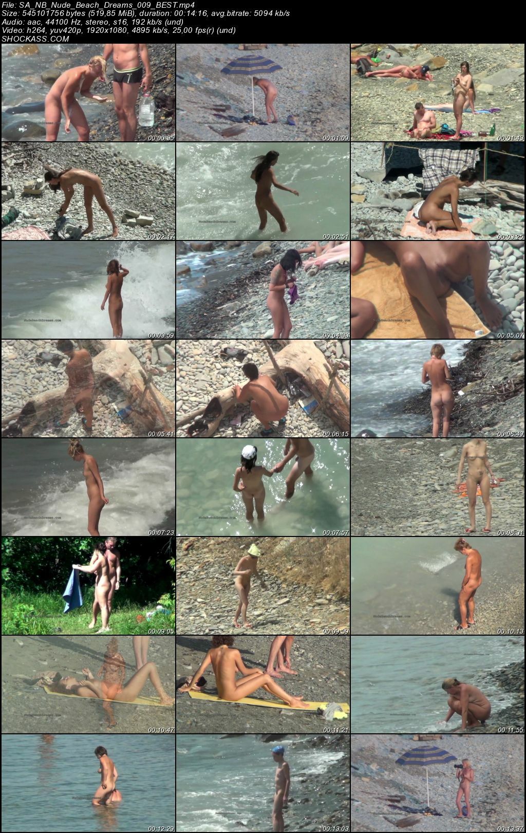 Nude Beach Dreams Series No Shockass