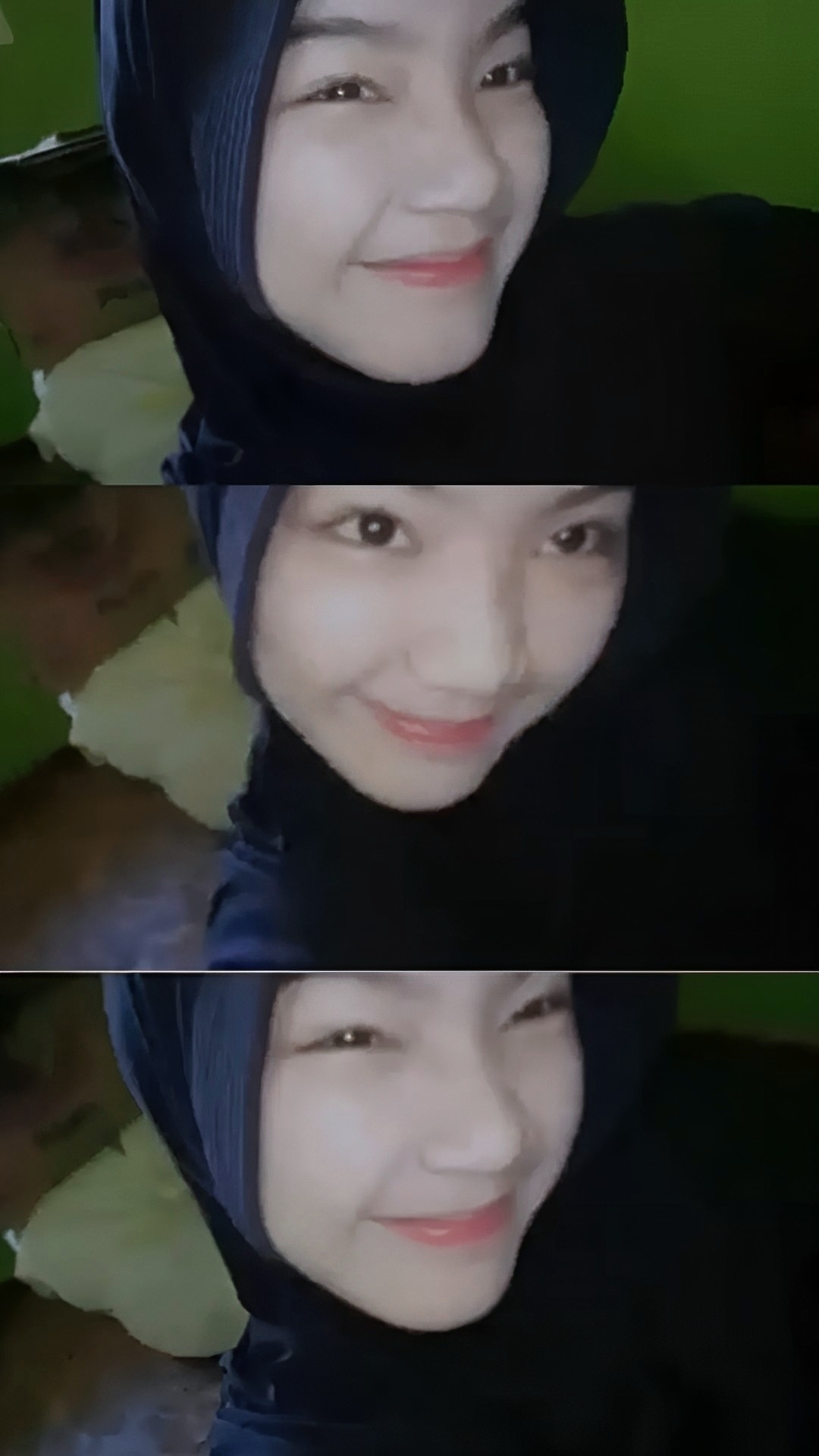 Hijab Hitam Senyum Nya Manis Banget LKPRD XYZ