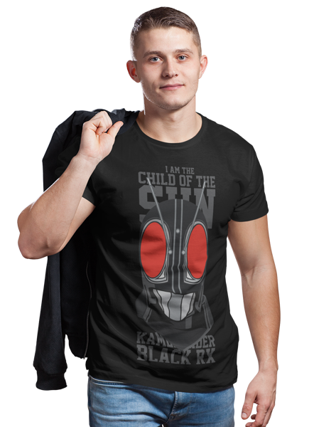 kaos kamen rider black rx child of the sun
