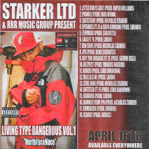  Starker - Living Type Dangerous Vol. 1-North Face Nace (2026) 
