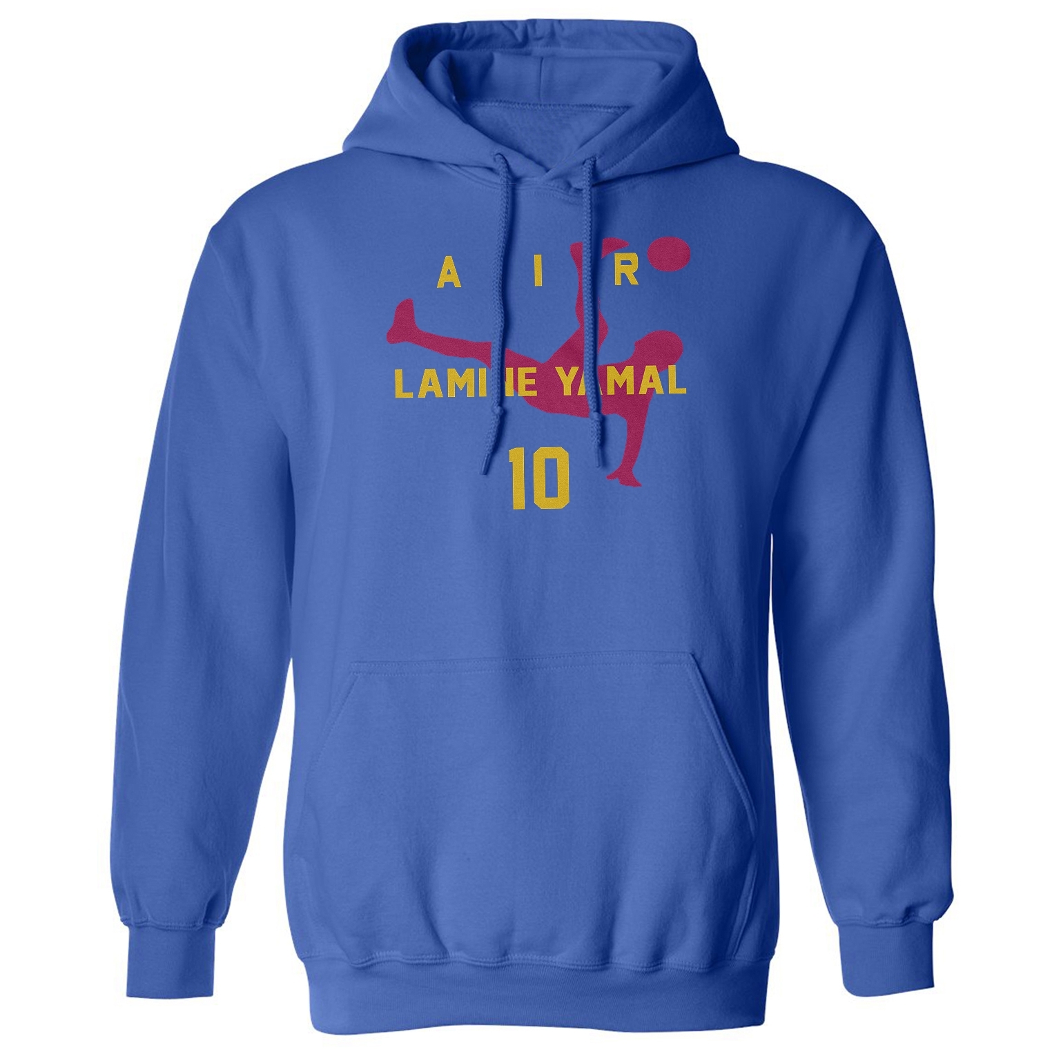 Air Lamine Yamal 10 Soccer Tribute - Barcelona Fans Unisex Hooded