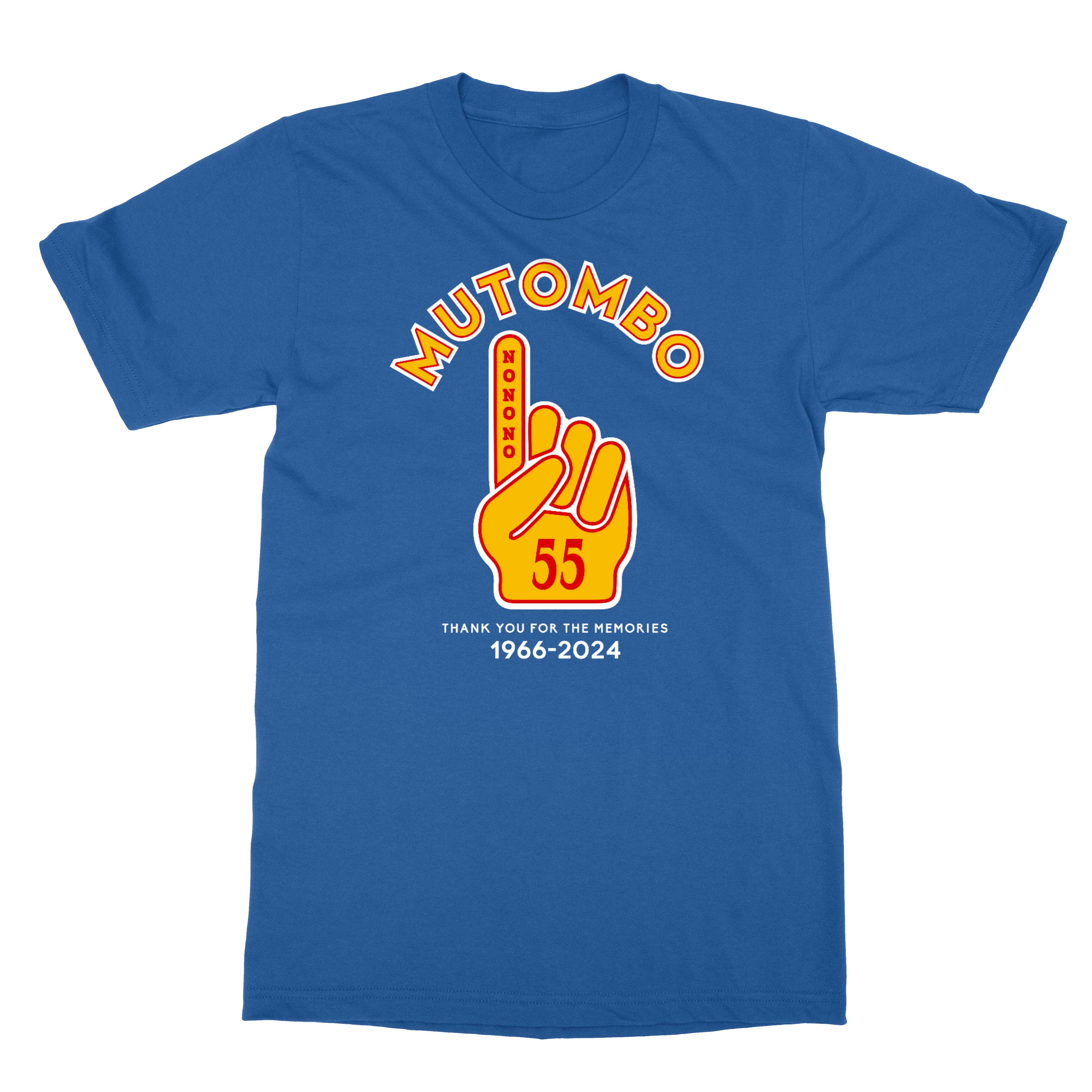 Remembering Mutombo 55 Basketball Legend Tribute Unisex T-Shirt