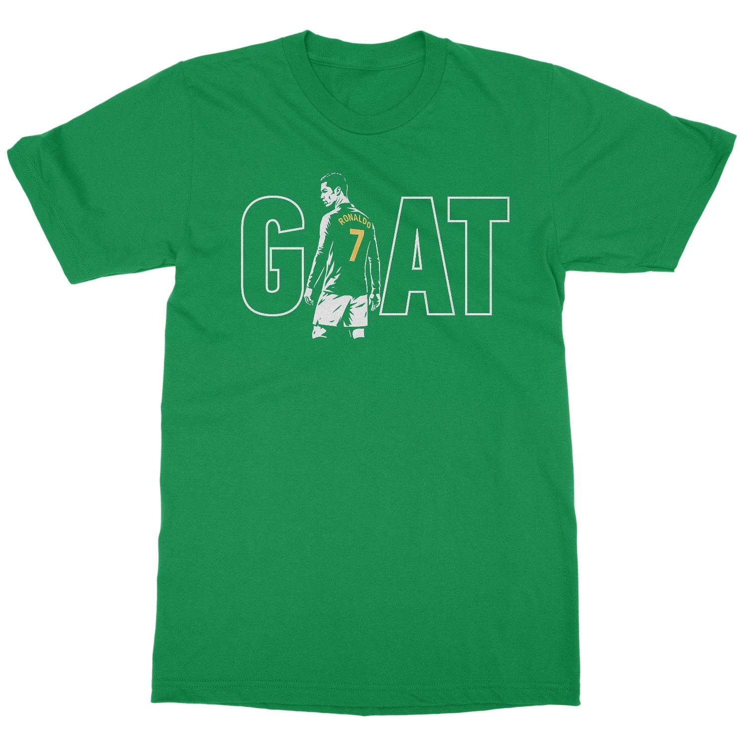 Portugal GOAT Ronaldo 7 Tribute – Soccer Fans Unisex T-Shirt