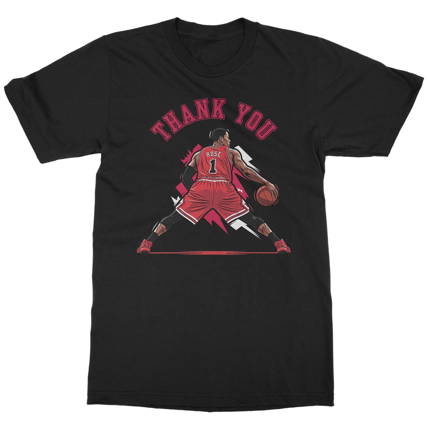 Thank You Derrick Rose – Chicago 1 Fans Tribute Unisex T-Shirt