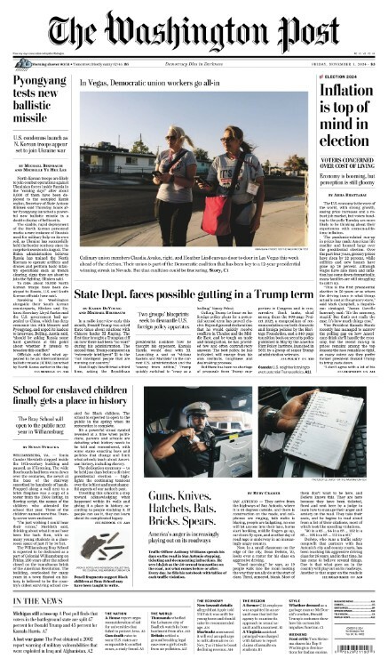 The Washington Post – November 01, 2024