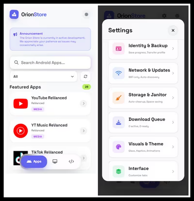 Orion Store V1.2.3 – (6 MB) Orion Store V1.2.3 – (6 MB)
