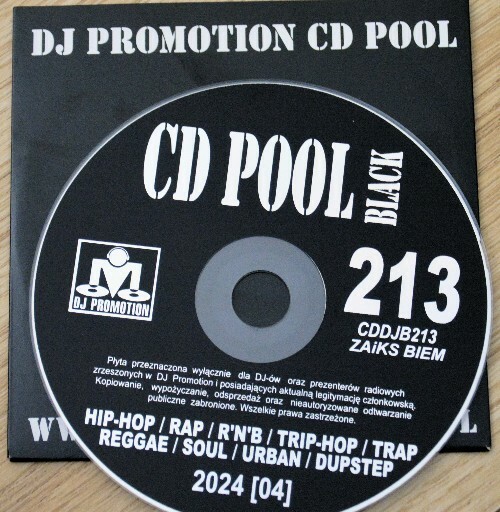 VA | DJ Promotion CD Pool Black 213 2024 год Скачать Онлайн в Mp3 (Бесплатно)