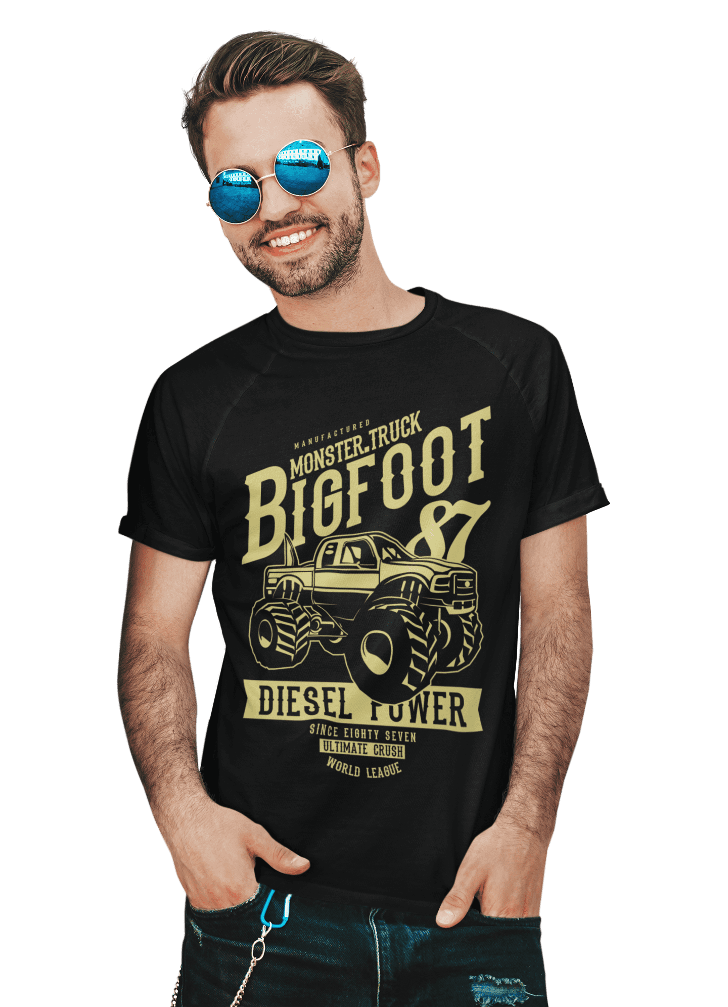 kaos monster truck bigfoot