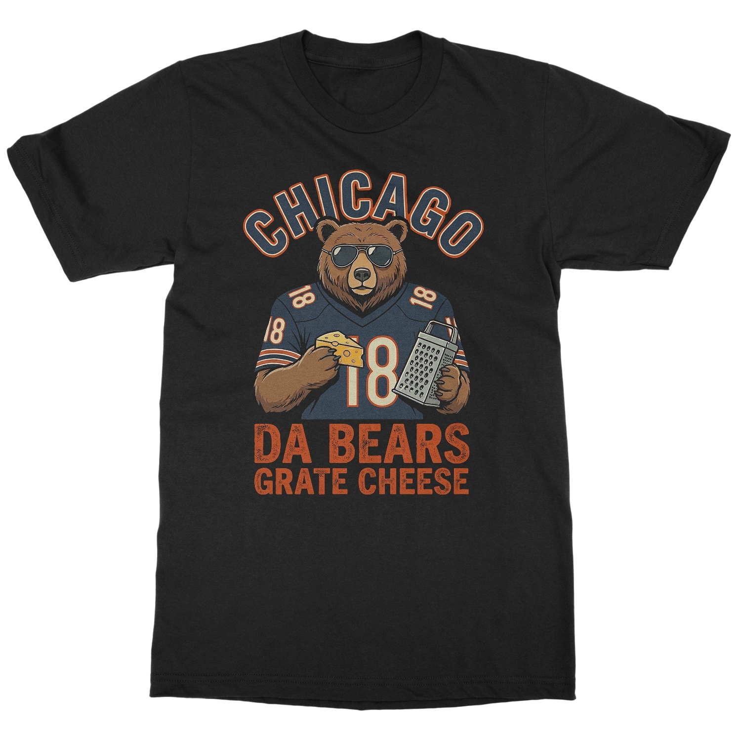 Chicago Grate Cheese – Funny Sports Fans Tribute Unisex T-Shirt