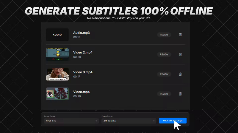 AI Video to SRT 1.1.4 Portable by FC
