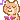 A favicon of a small brown cat nodding along to music playing from headphones connected to a bright pink phone it's holding. There's a twinkling musical note near its head.