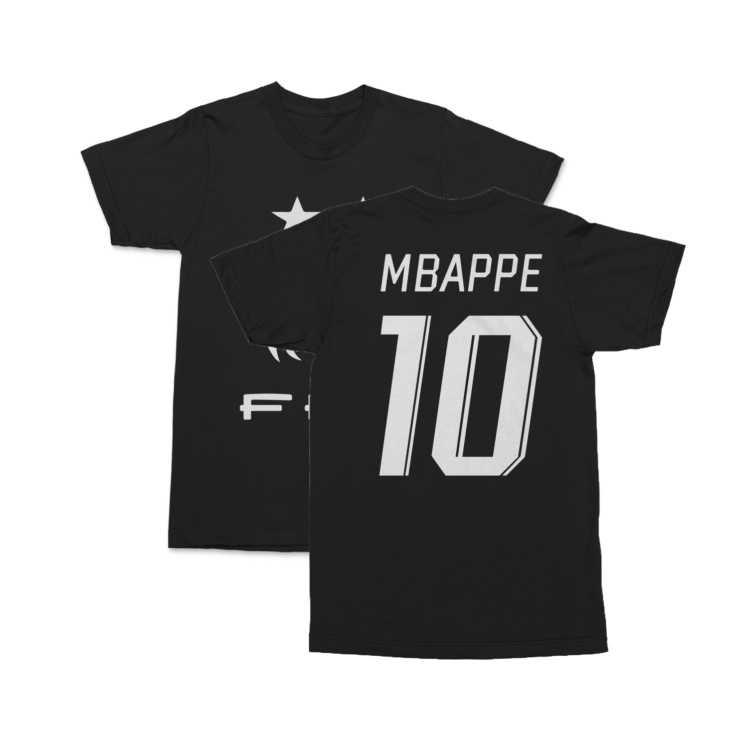France 10 Tribute 2026 Fan Graphic – Mbappe 2 Sided Unisex T-Shirt