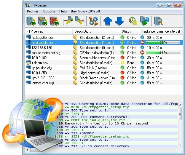 FTPGetter Professional 5.97.0.297 Multilingual – (24 MB) FTPGetter Professional 5.97.0.297 Multilingual – (24 MB)