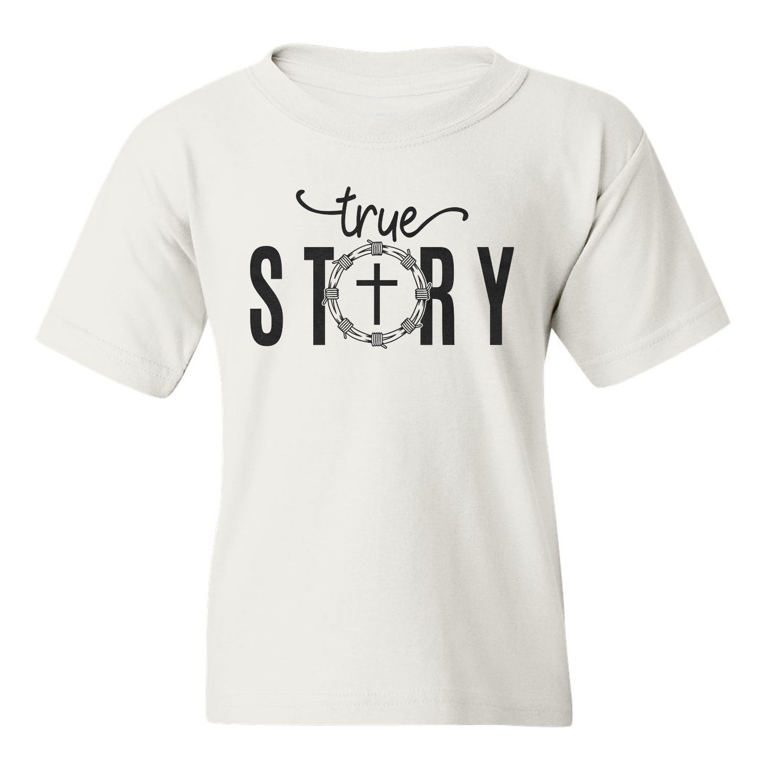 True Story - Jesus Resurrection Easter Christian Youth Unisex T-shirt - Picture 13 of 13