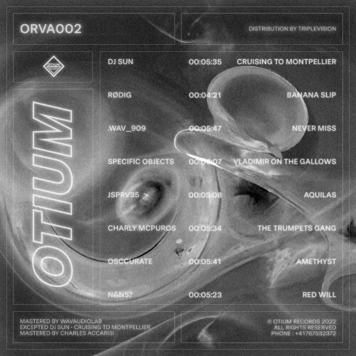 VA - ORVA002 - OTIUM COMPILATION (2022) (MP3)