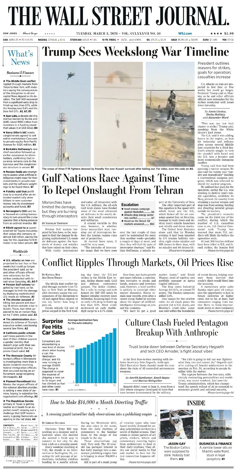 The Wall Street Journal 3 March 2026 The Wall Street Journal 3 March 2026