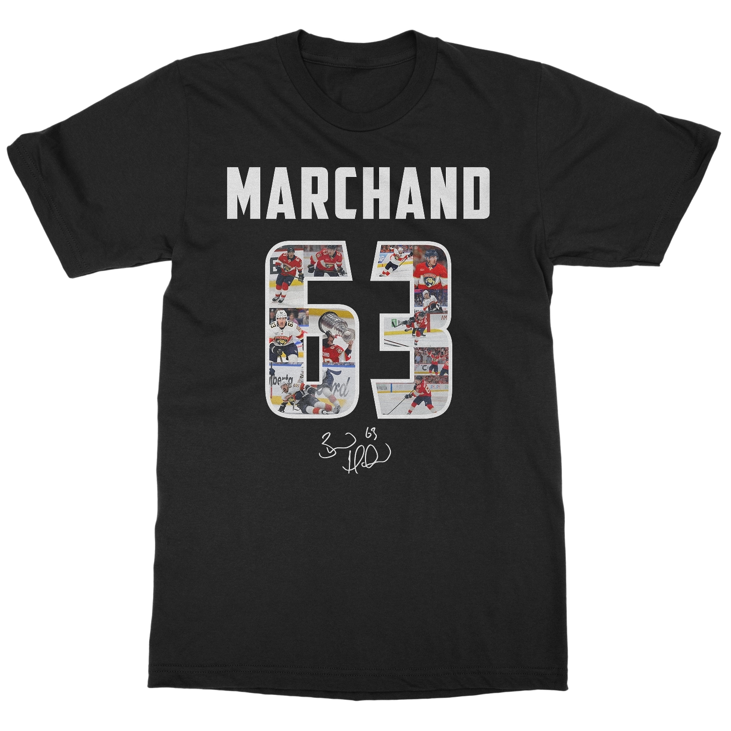 Marchand Inspired 63 Collage � Florida Tribute Unisex T-Shirt