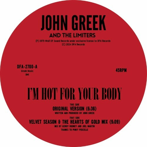  John Greek And The Limiters - I'm Hot For Your Body (2024) 