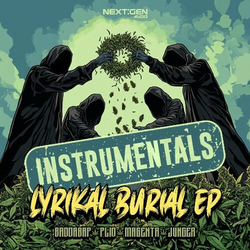  Baddabap, Plio, Magenta, J&#252;nger - Lyrikal Burial (Instrumentals) (2025) 