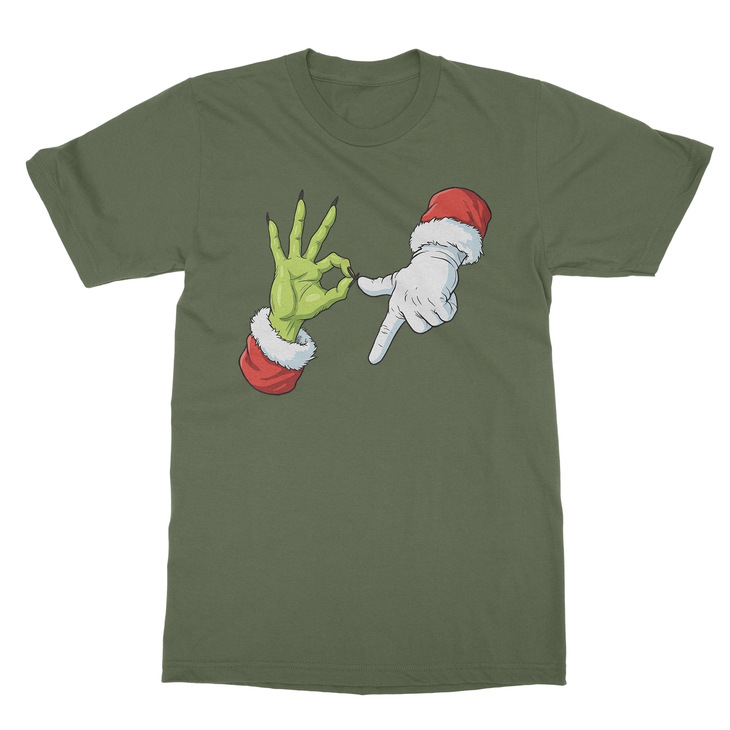 6-7 Christmas Hand Sign- Funny 67 Meme Gen Alpha Unisex T-Shirt