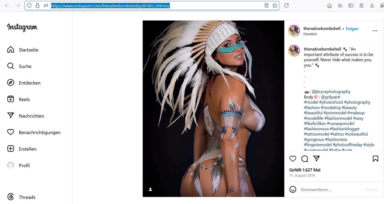 nadine, nadine b and the native bombshell in answer #2160669