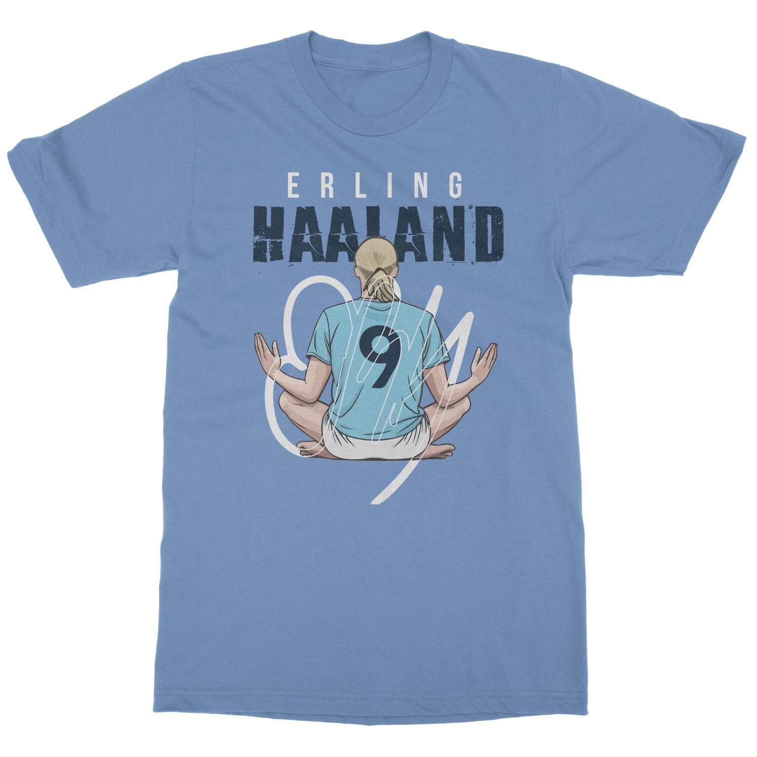 Haaland Zen Celebration Manchester Tee – Soccer Fans Unisex T-Shirt