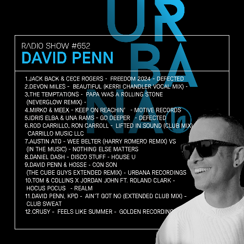 MP3:  David Penn - Urbana Radio Show 652 (2024-07-13) Онлайн