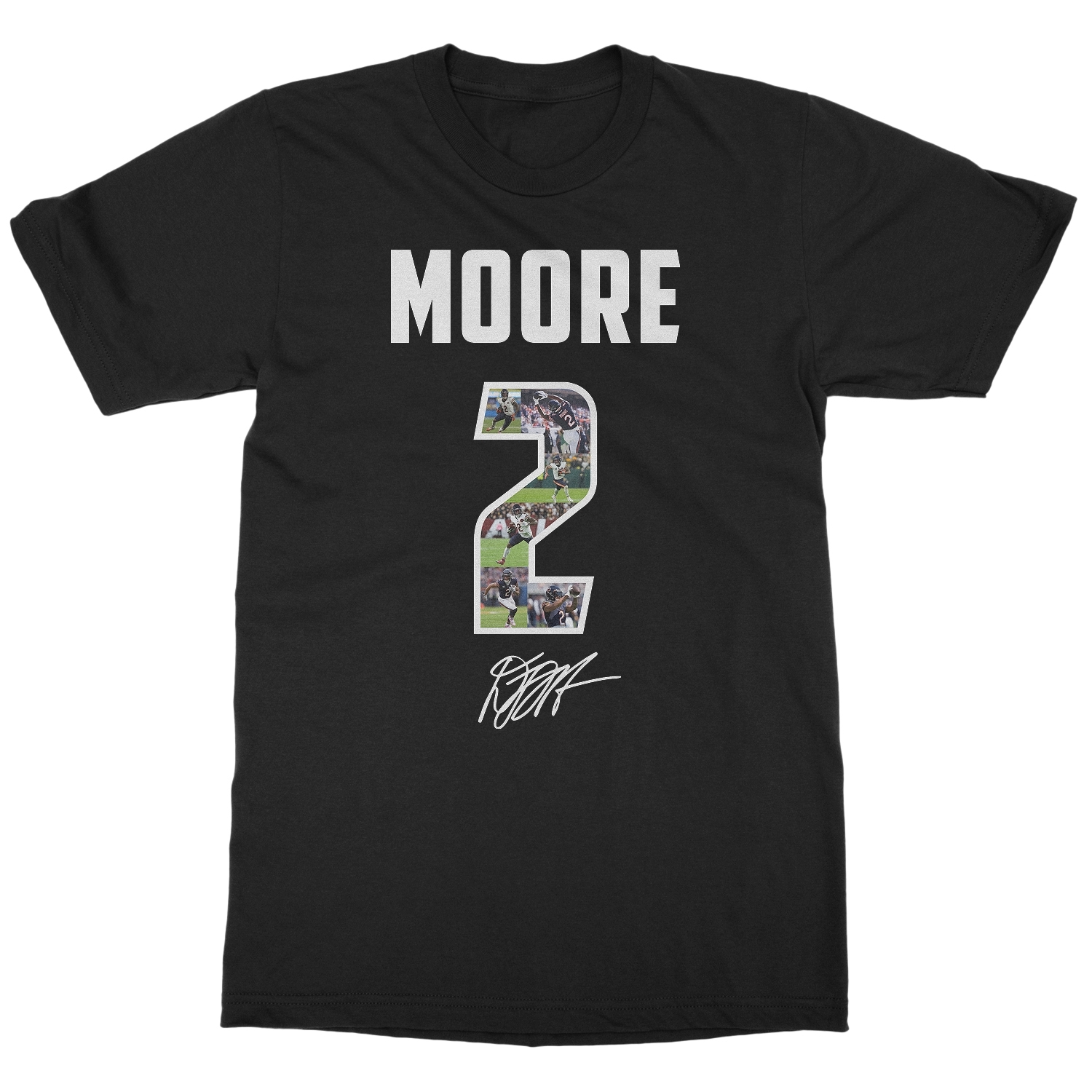 Moore Inspired 2 Collage – Chicago Fans Tribute Unisex T-Shirt