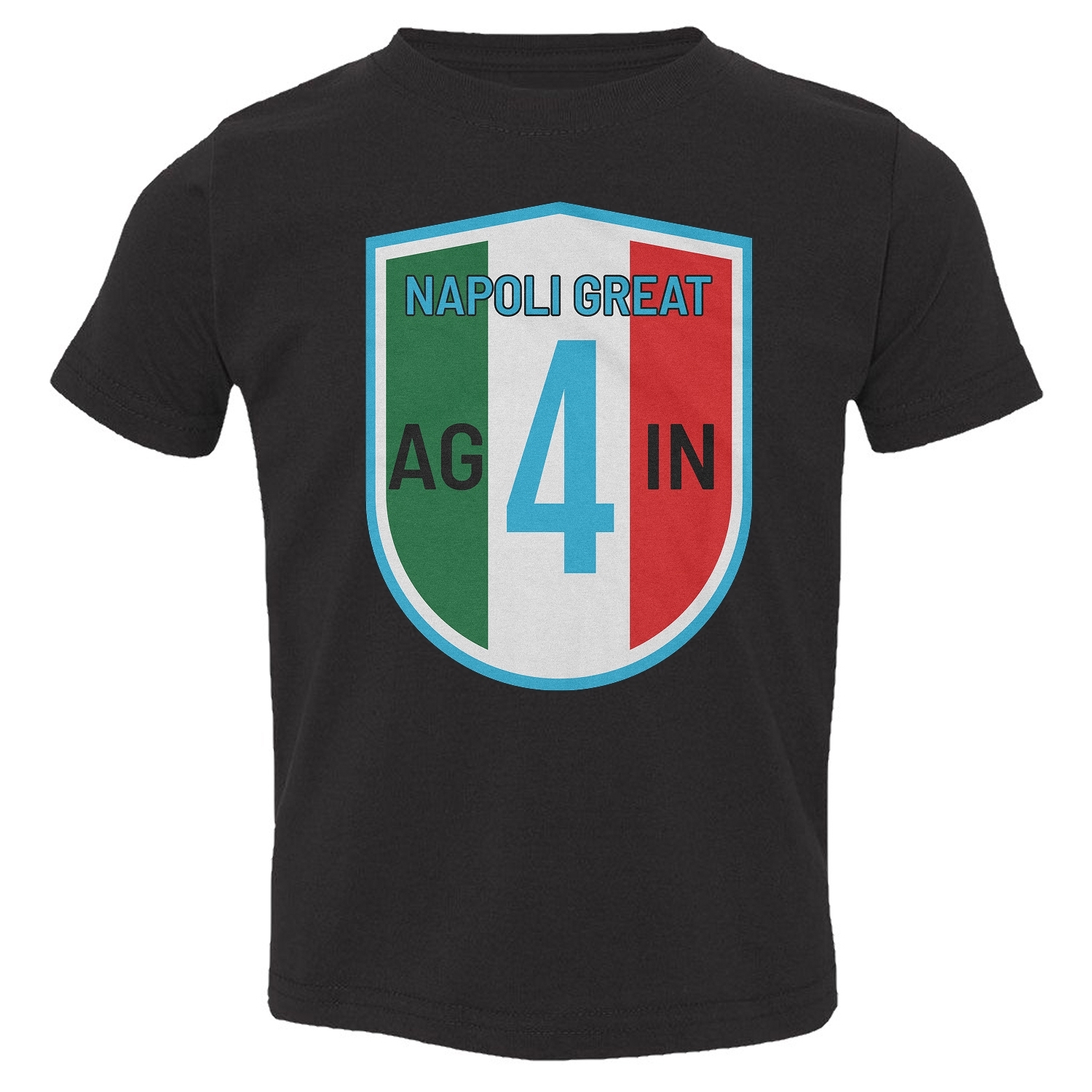 Napoli Great Again – 4th Title Soccer Champions Toddler T-Shirt