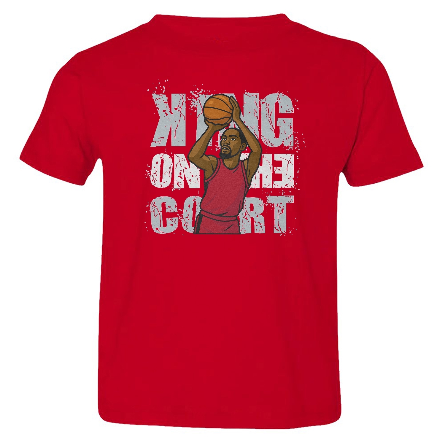Durant King On The Court Tribute - Houston Fans Toddler T-Shirt - Picture 3 of 3