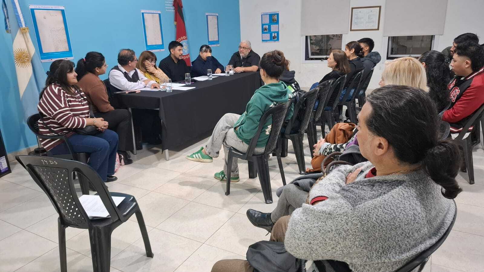 Participantes de la reunión