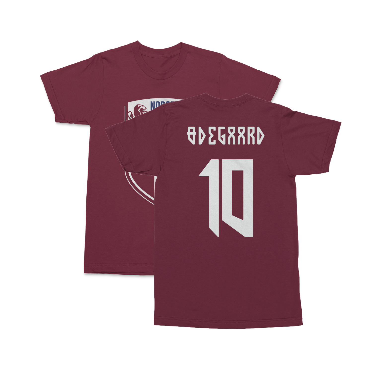 Norway 2026 Odegaard 10 Two-Sided Jersey Style Unisex T-Shirt