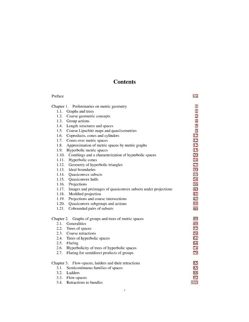 Trees Of Hyperbolic Spaces (Kapovich, Michael)