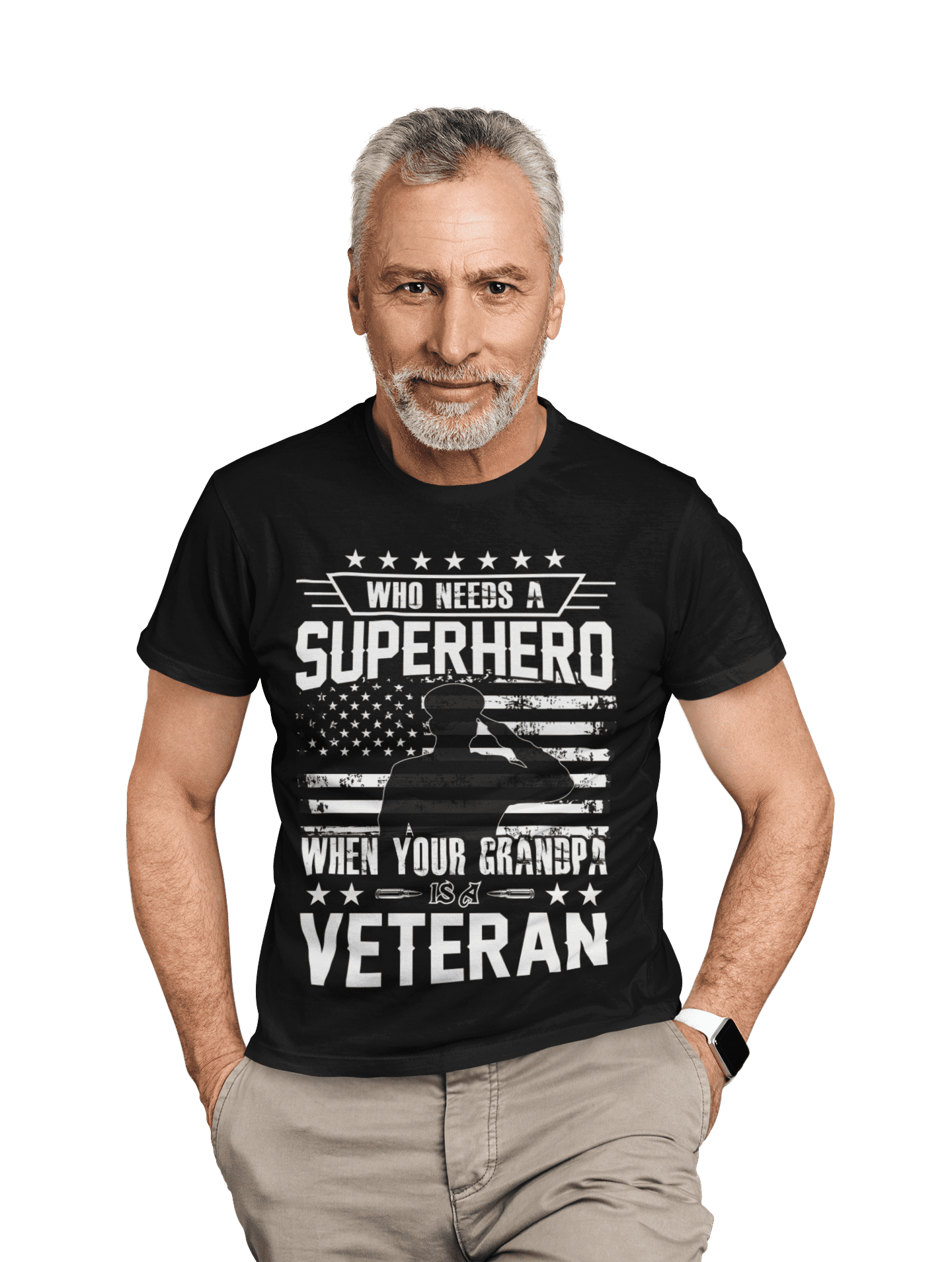 kaos who needs superhero when you've veteran grandpa
