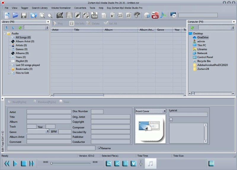 Zortam Mp3 Media Studio Pro 33.75 Multilingual – (76 MB) Zortam Mp3 Media Studio Pro 33.75 Multilingual – (76 MB)