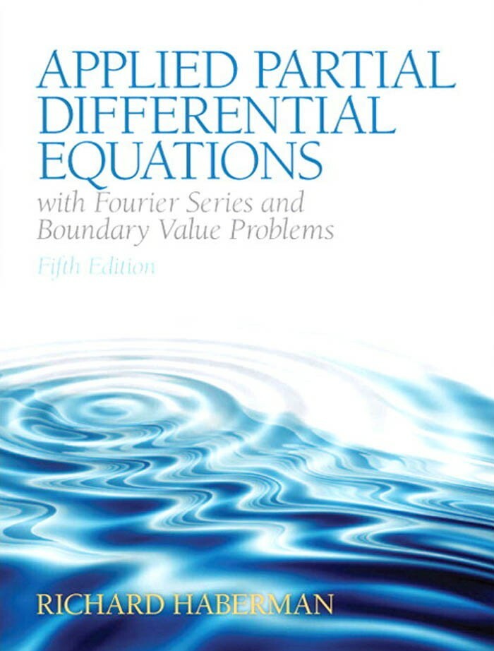 Applied Partial Differential Equations 6ed (2026) (Richard Haberman)