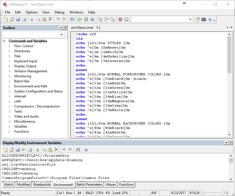 JP Software CMDebug 36.00.39 (x64) Multilingual