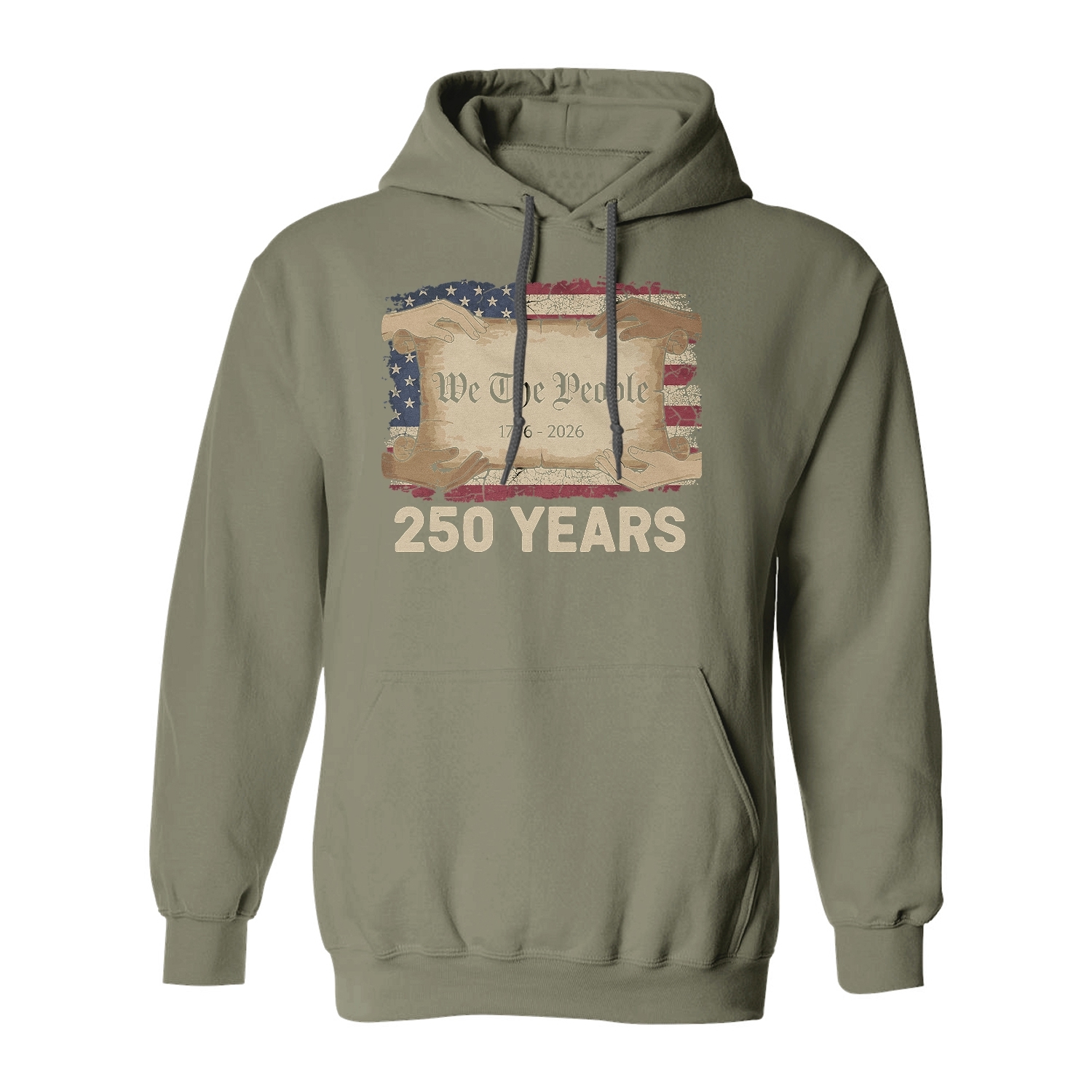 We The People 1776-2026 – 250 Years Independence Unisex Hooded Sweatshirt