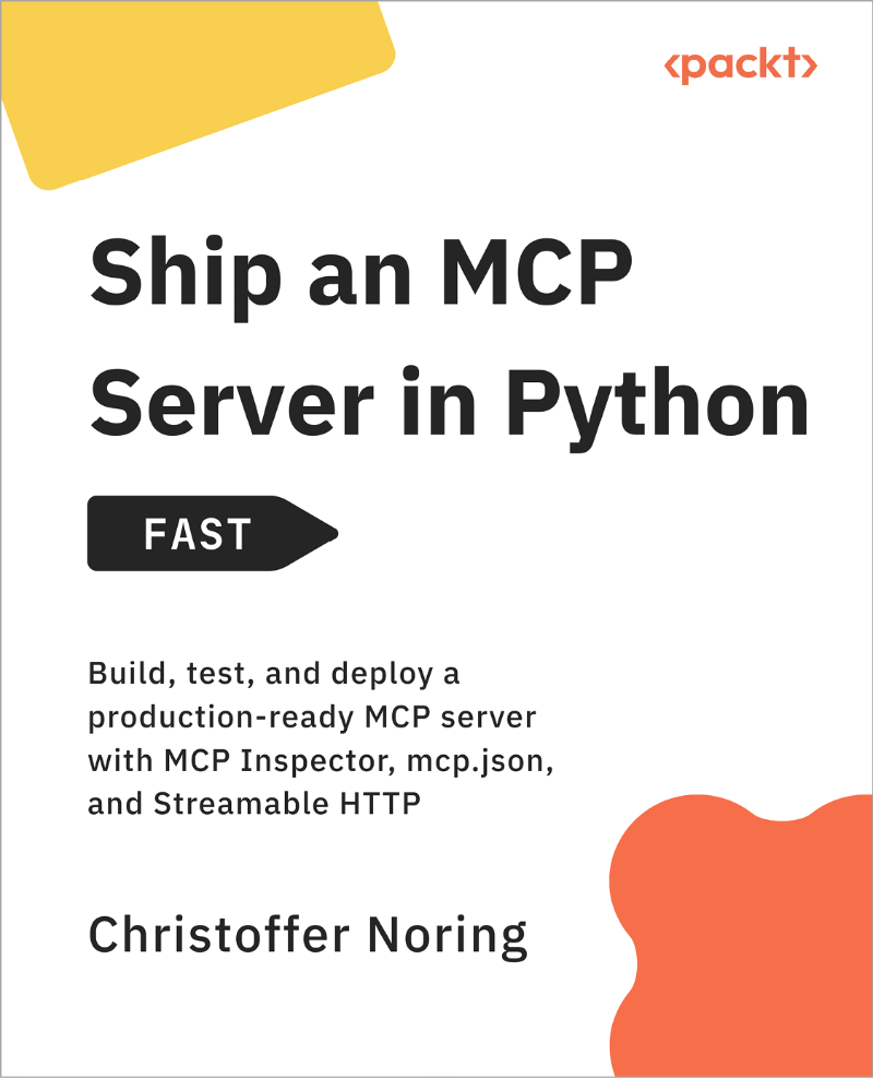 Ship An MCP Server In Python Fast Build Test And Deploy A Production Ready MCP Server With MCP Inspector (Christoffer Noring) Ship An MCP Server In Python Fast Build Test And Deploy A Production Ready MCP Server With MCP Inspector (Christoffer Noring)