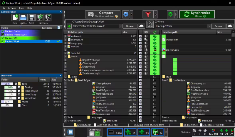 FreeFileSync 14.6 Repack & Portable by 9649 – (15 MB) FreeFileSync 14.6 Repack & Portable by 9649 – (15 MB)