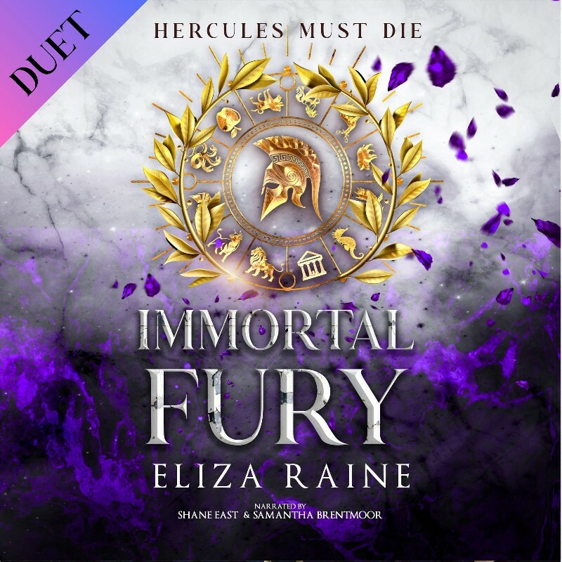 Immortal Fury A Greek Mythology Romantasy Hercules Must Die Book (Eliza Raine)