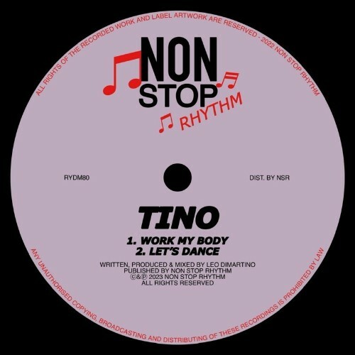  Tino - Work My Body / Let's Dance (2023) 