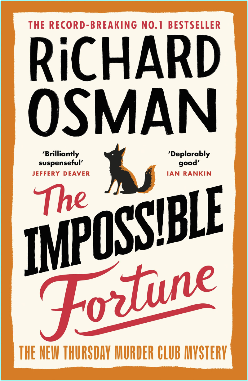 The New York Times Best Sellers Fiction October 19-2025 (Richard Osman)