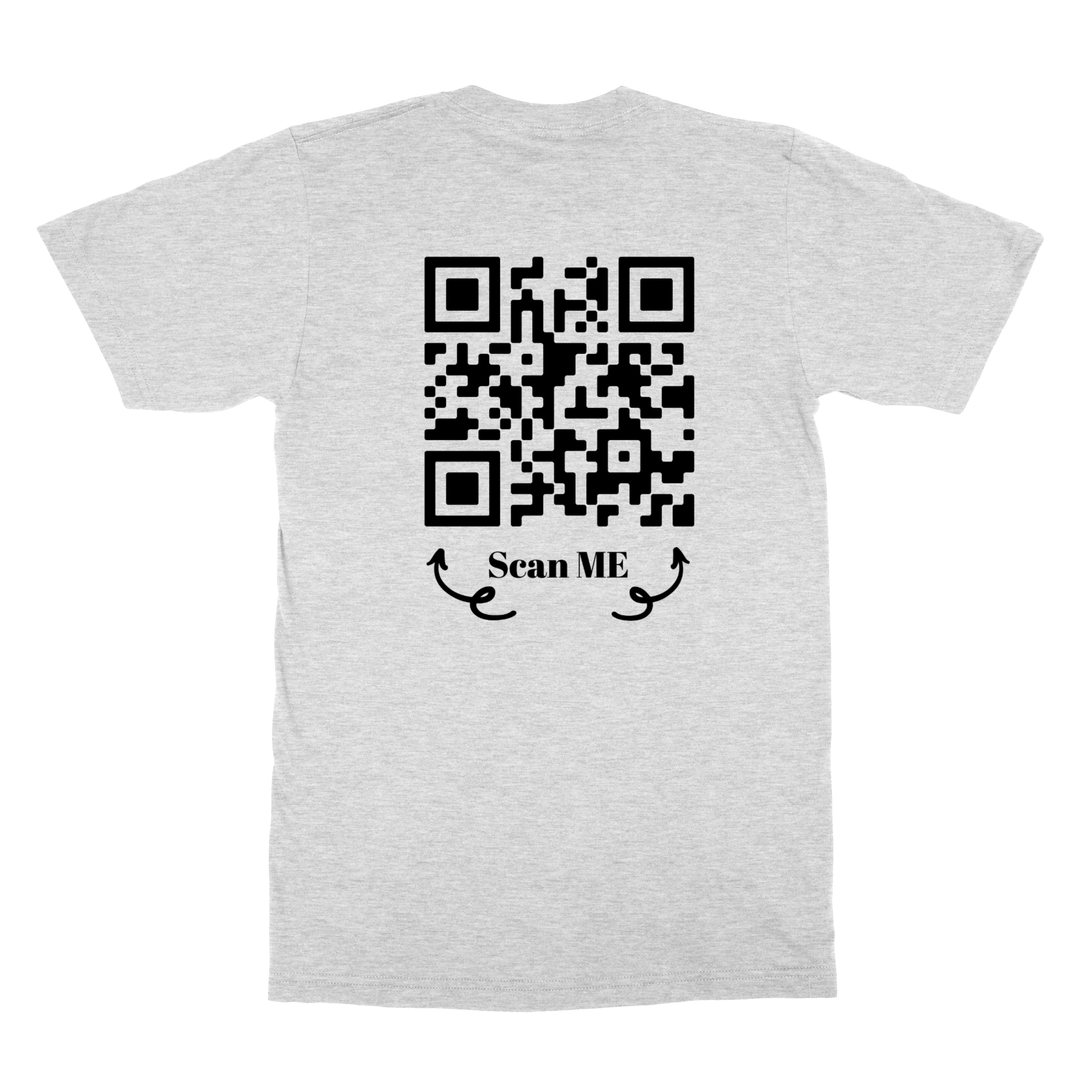 Trump QR Code Funny Fu QR Code President Joke Funny Unisex T-Shirt