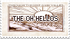 A stamp of an Oh Hellos album cover