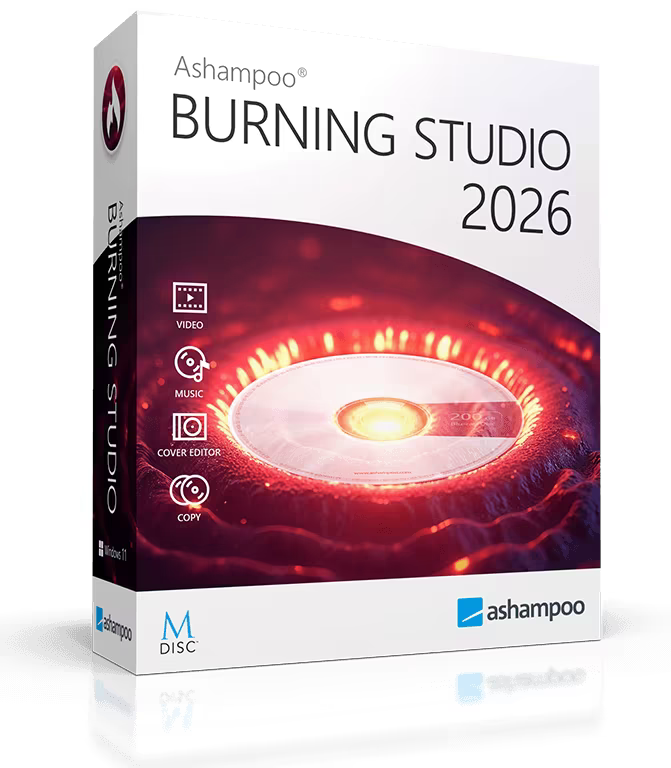 Ashampoo Burning Studio 2026 V1.27.2 Multilingual