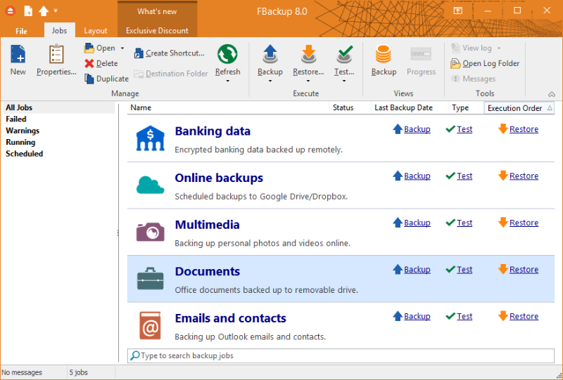 FBackup 9.9.1044 Multilingual FBackup 9.9.1044 Multilingual
