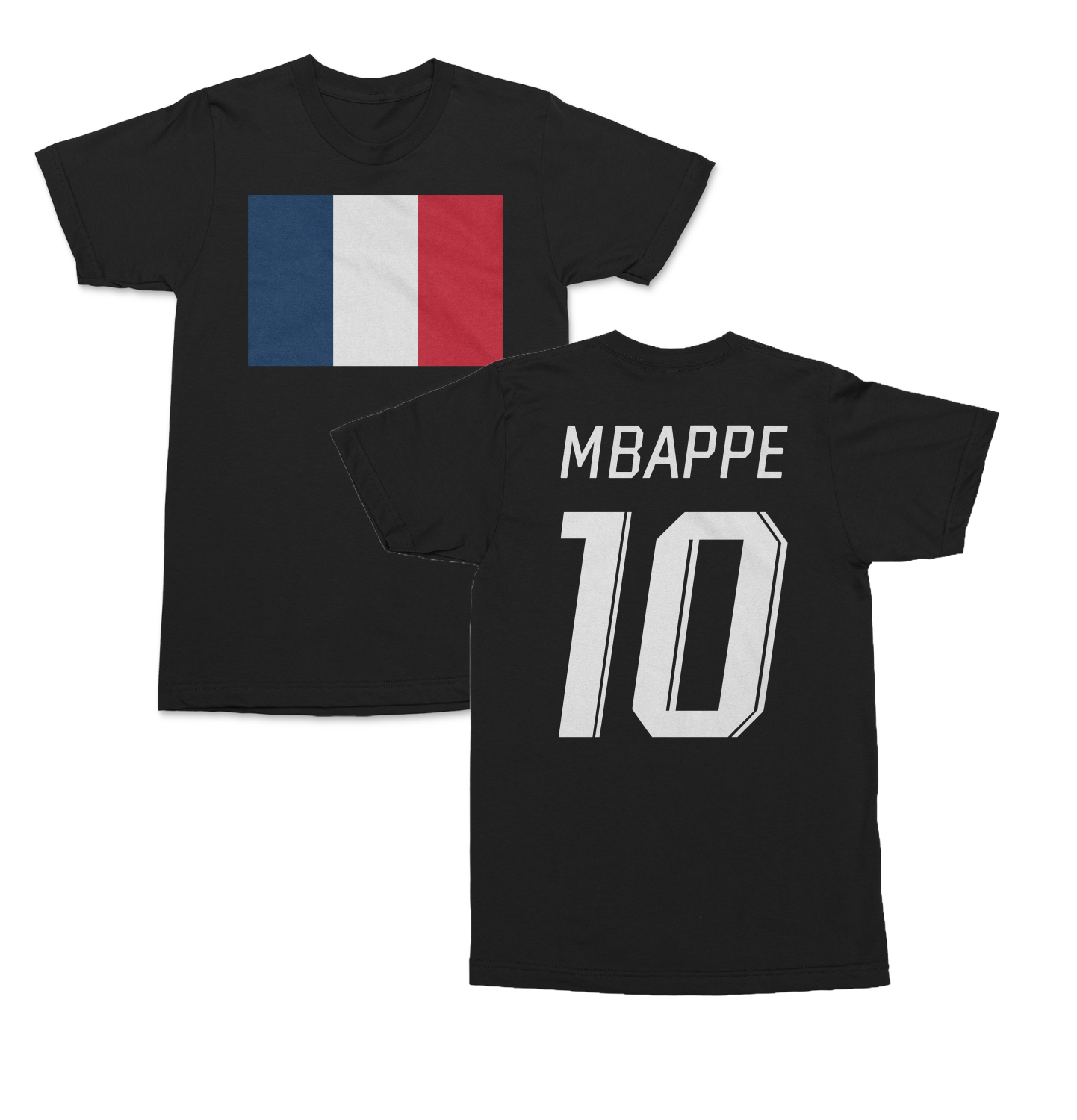 France Pride Mbappe 10 Two-Sided Tribute Unisex T-Shirt