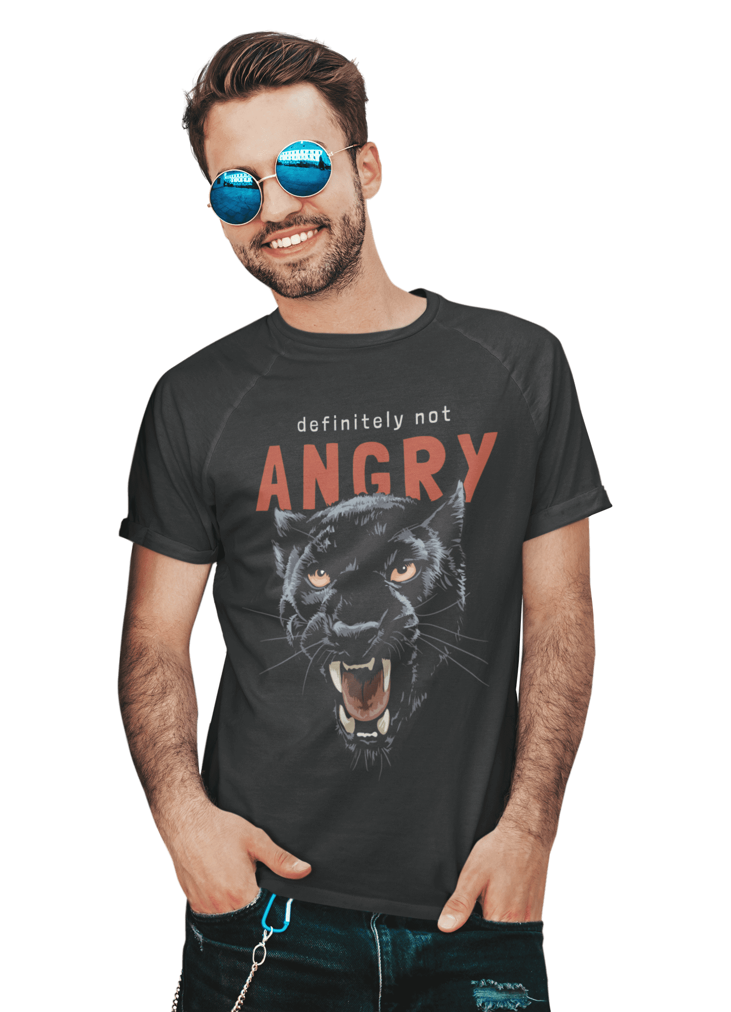 kaos definitely not angry