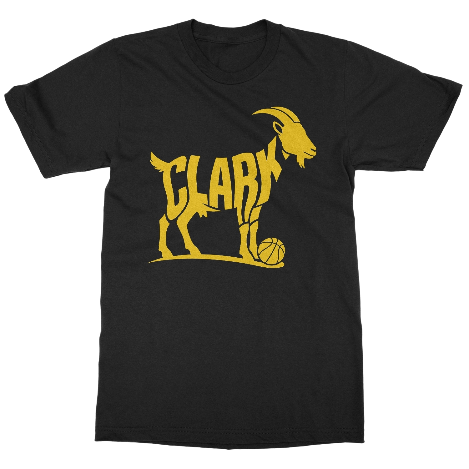 Caitlin Inspired Goat Graphic Bball Clark Tribute Unisex T-Shirt